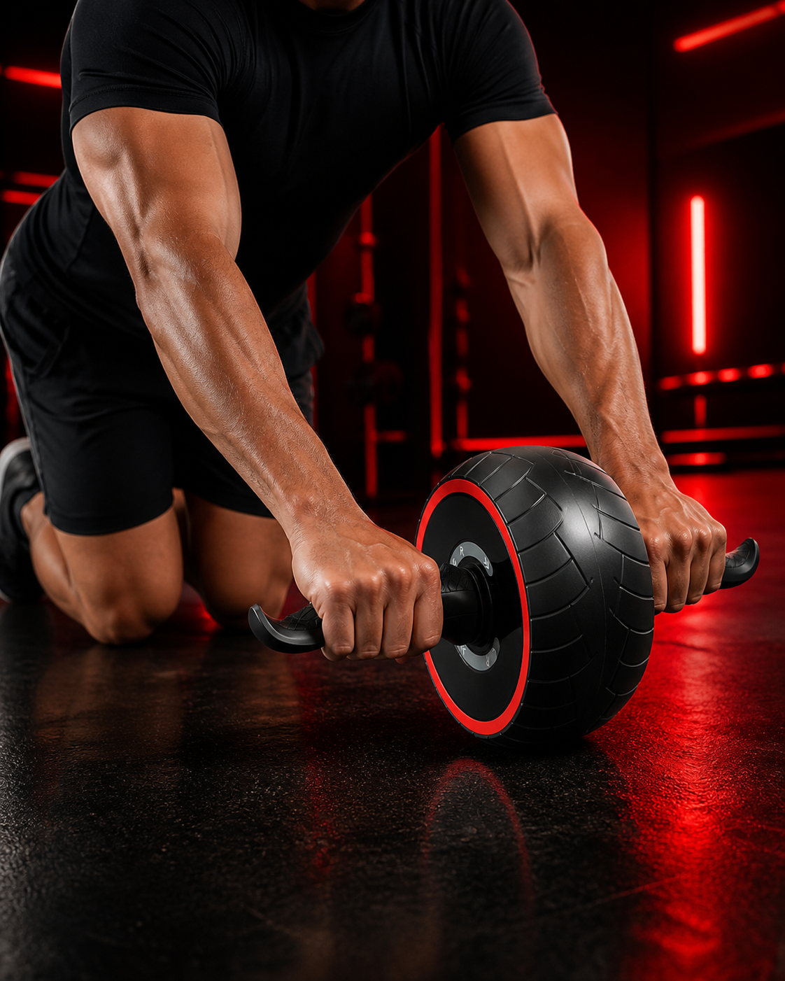 Roue Abdominale RED FLAG – Tire Rebound