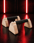 Poignées de Pompes RED FLAG – Wood Grip