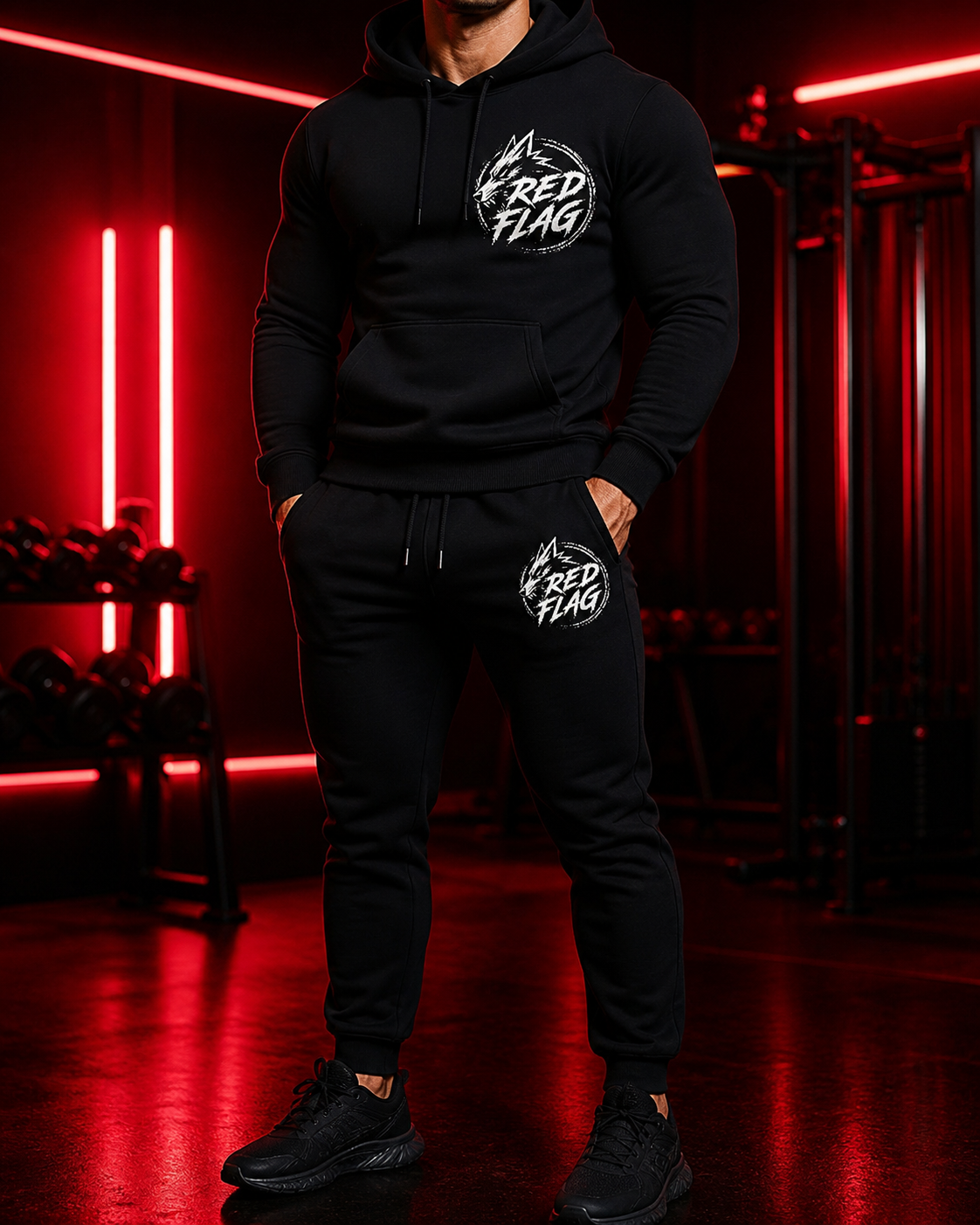 Survêtement RED FLAG – Power Hoodie Set