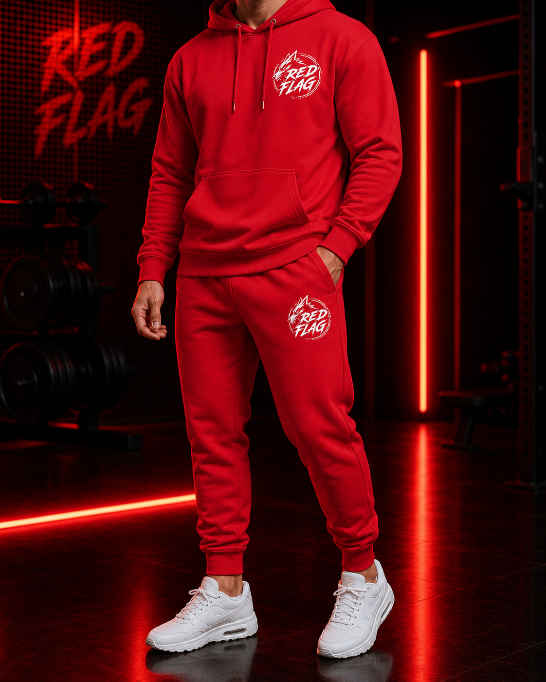 Survêtement RED FLAG – Power Hoodie Set
