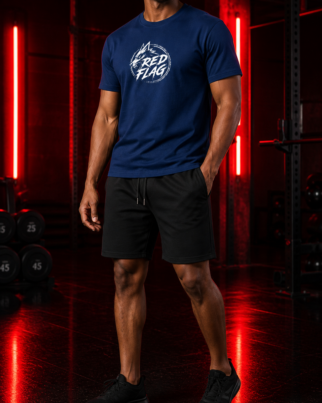 Ensemble Sport Homme RED FLAG – Active Tee Set