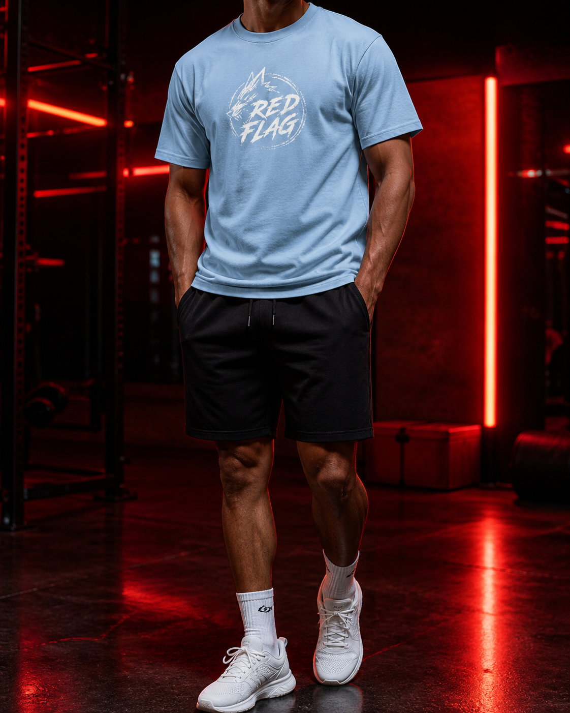 Ensemble Sport Homme RED FLAG – Active Tee Set