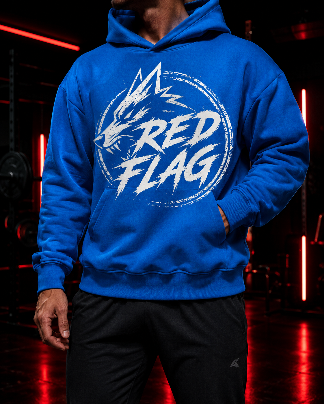Sweat à Capuche RED FLAG – Signature Hoodie