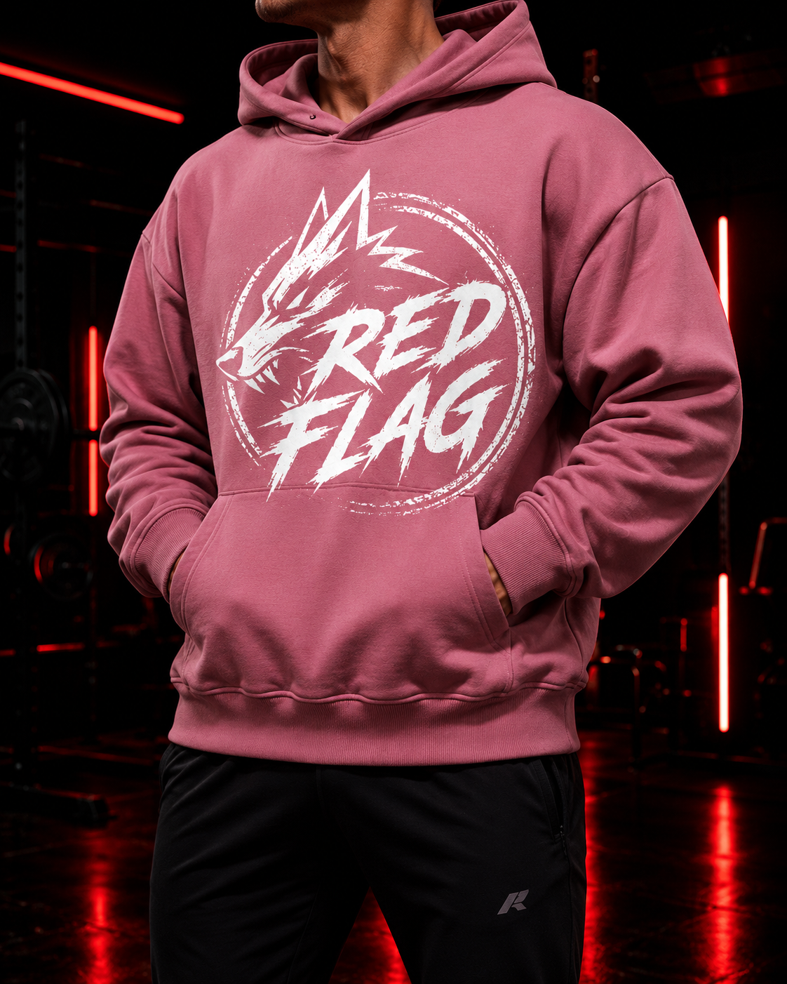 Sweat à Capuche RED FLAG – Signature Hoodie