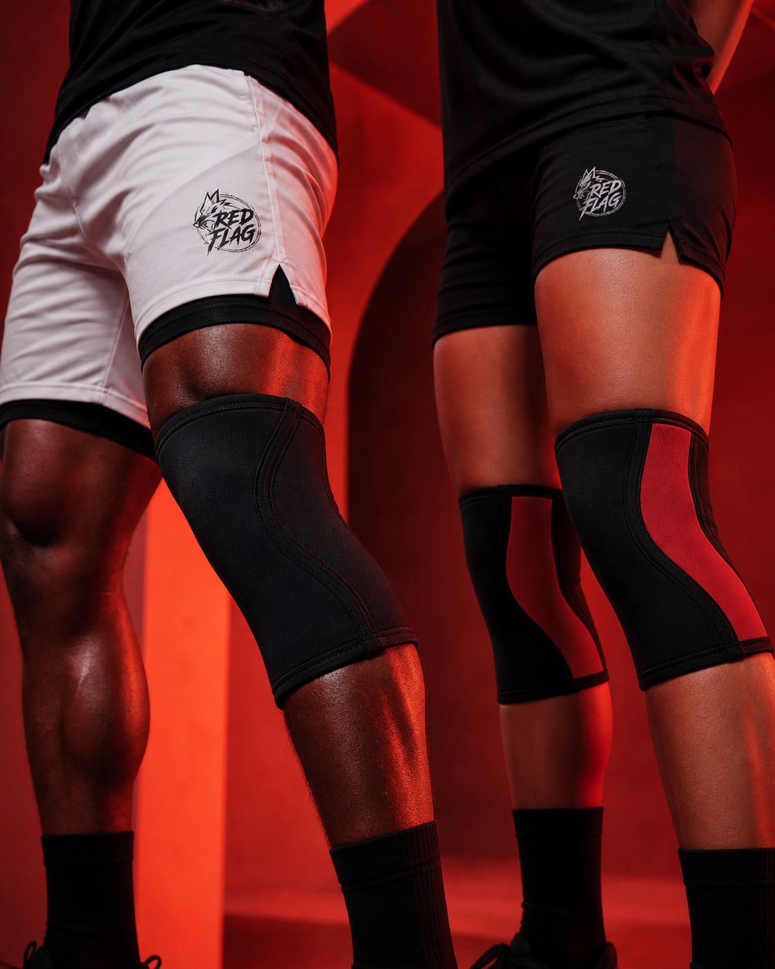 Genouillère de Maintien RED FLAG – Protection & Performance
