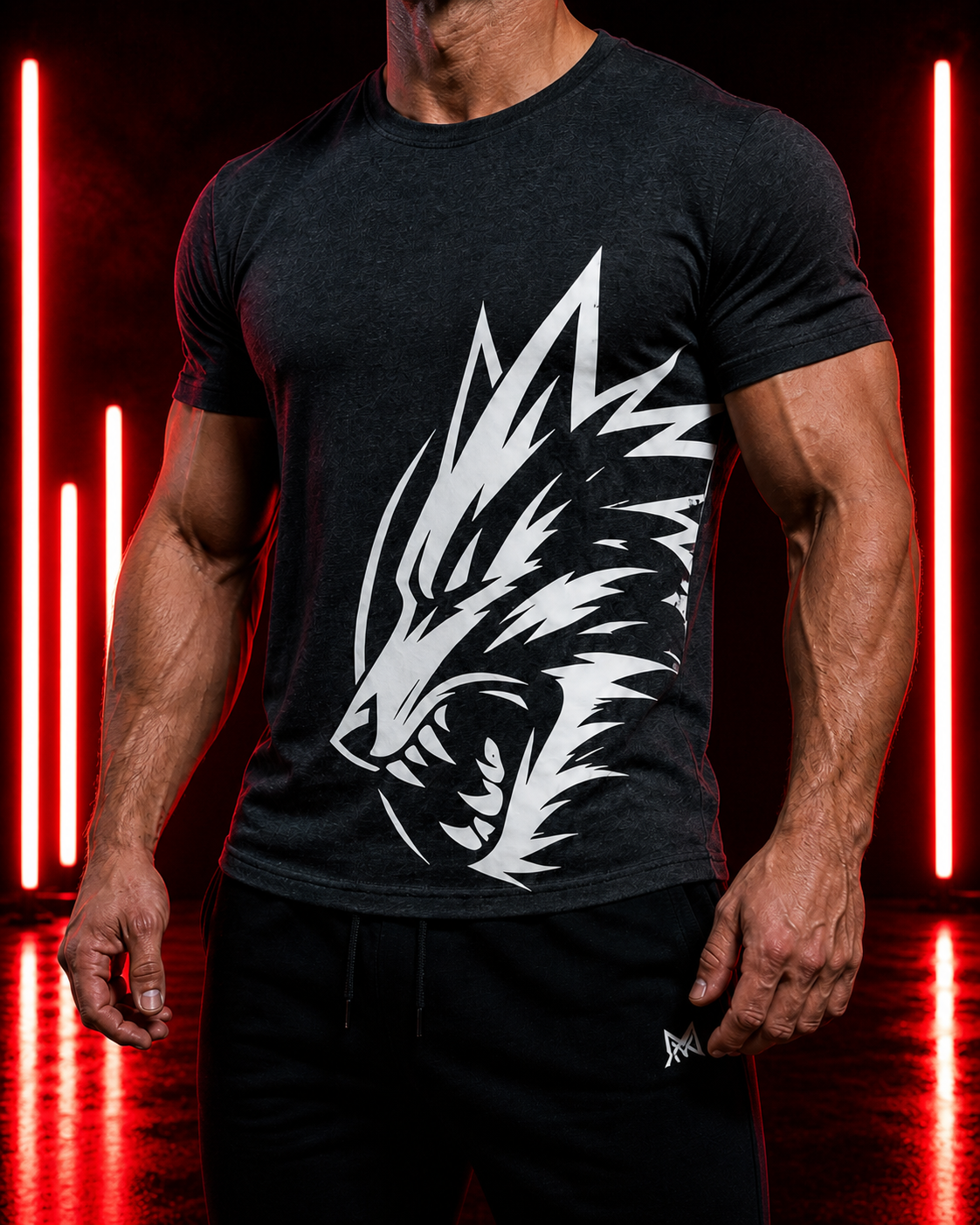 T-Shirt Homme RED FLAG – Wolf Performance