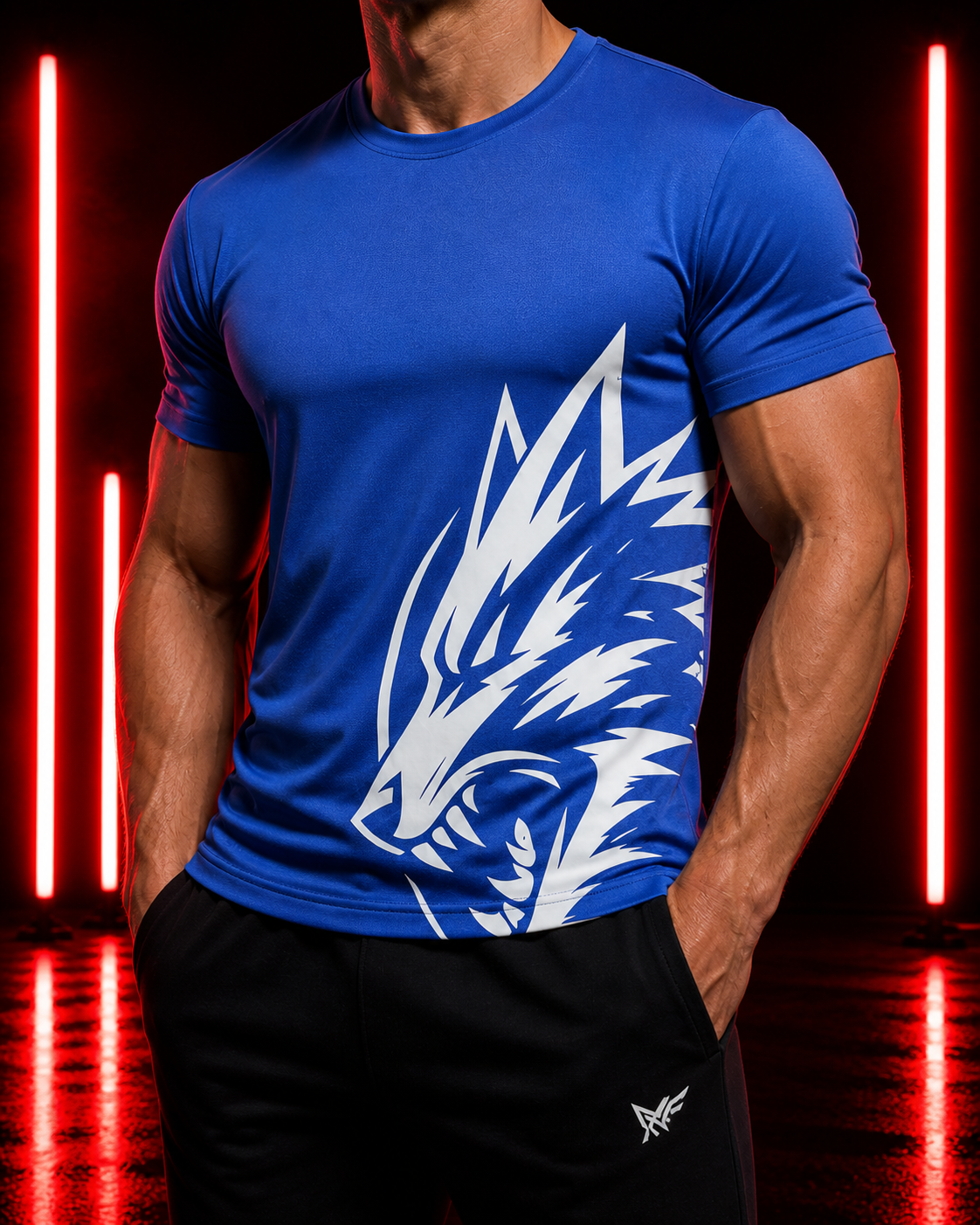 T-Shirt Homme RED FLAG – Wolf Performance